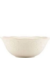 Lenox French Perle Scalloped Stoneware Serving Bowl