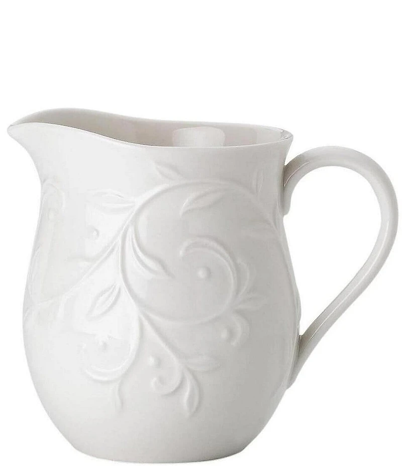 Lenox Opal Innocence Carved Creamer