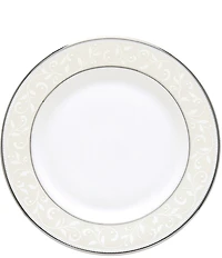Lenox Opal Innocence Vine & Pearl Platinum Opalescent Bread & Butter Plate