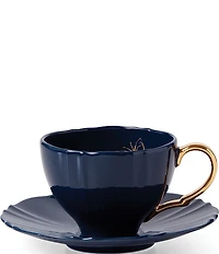 Lenox Sprig & Vine Navy Teacup and Saucer