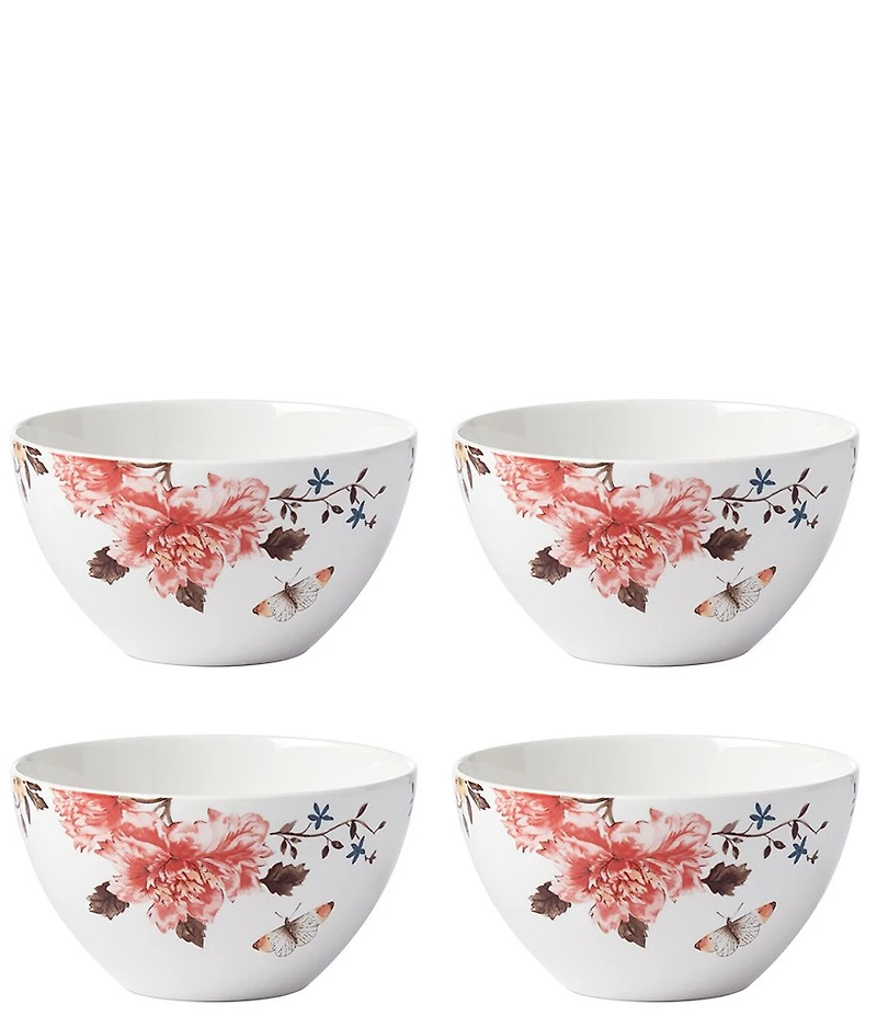Lenox Sprig & Vine White All Purpose Bowls, Set of 4