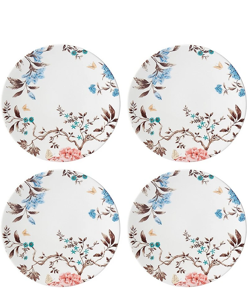 Lenox Sprig & Vine White Dinner Plates, Set of 4