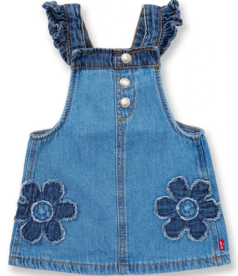 Levi's Baby Girls Flower Pocket Denim Skirtall