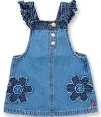Levi's Baby Girls Flower Pocket Denim Skirtall
