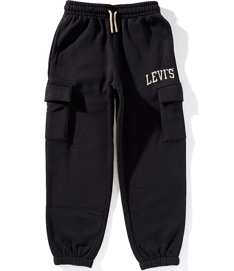 Levi's® Big Boys Cargo-Pocket Fleece Jogger Pants
