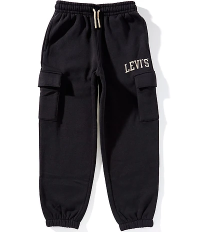 Levi's® Big Boys Cargo-Pocket Fleece Jogger Pants