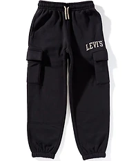 Levi's® Big Boys Cargo-Pocket Fleece Jogger Pants