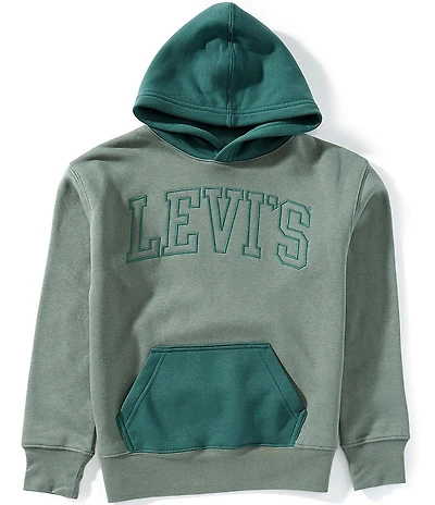 Levi's® Big Boys Long Sleeve Classic Colorblock Pullover Hoodie
