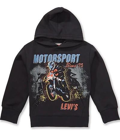 Levi's Big Boys Long Sleeve Dirt Bike Hoodie