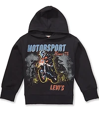 Levi's Big Boys Long Sleeve Dirt Bike Hoodie