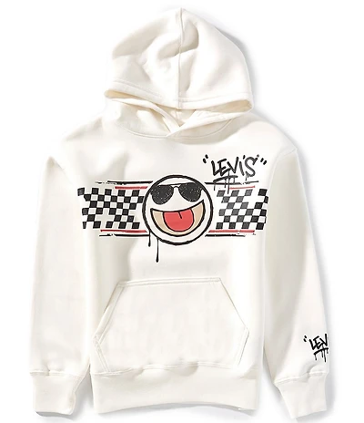 Levi's® Big Boys Long-Sleeve Street Style Fleece Hoodie