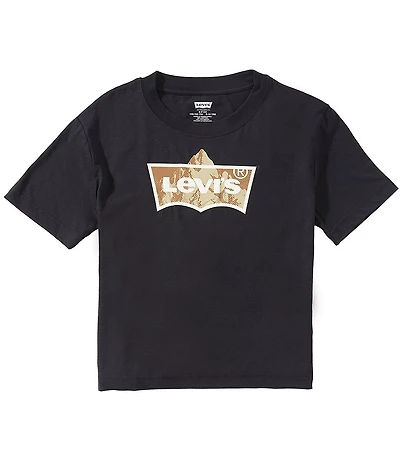 Levi's Big Boys Short Sleeve Mountain Peak Relaxed Fit Tee
