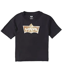 Levi's Big Boys Short Sleeve Mountain Peak Relaxed Fit Tee
