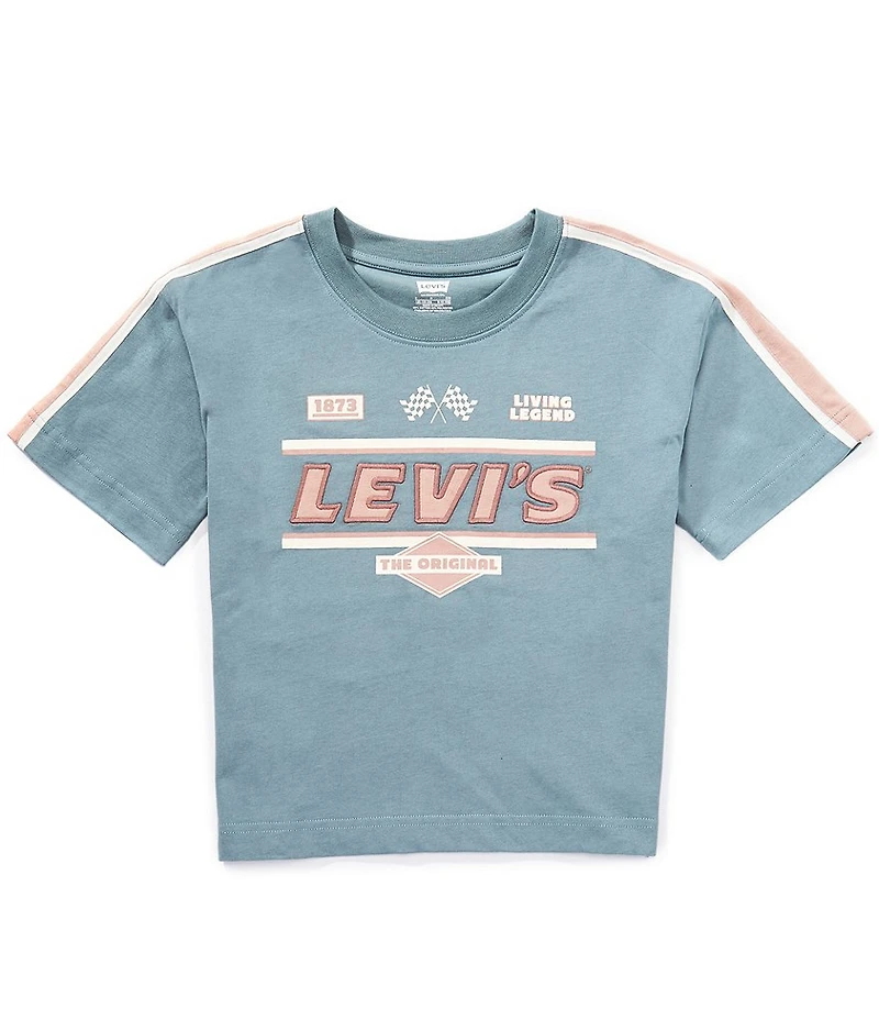 Levi's® Big Boys Short Sleeve Homestretch Boxy T-Shirt