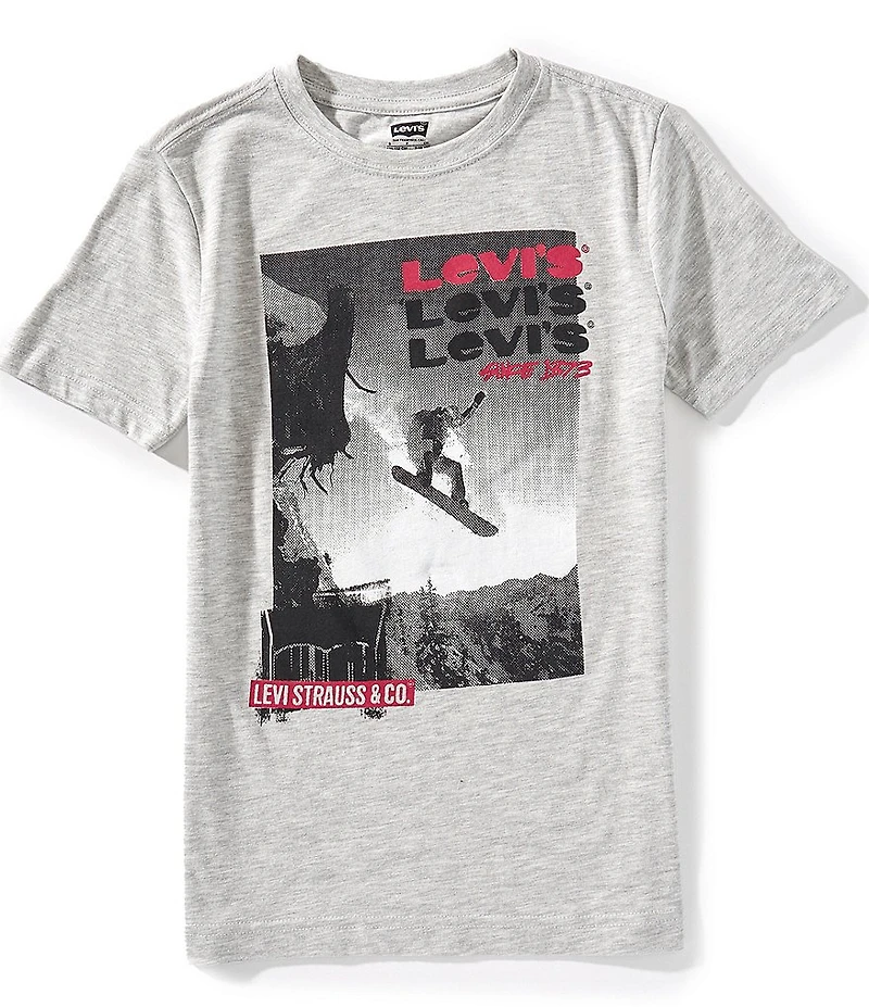Levi's® Big Boys Short Sleeve Levi's Snowboard T-Shirt