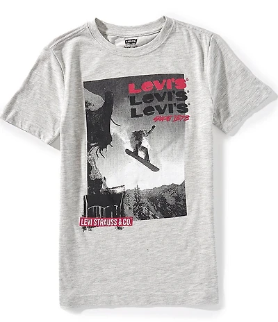 Levi's® Big Boys Short Sleeve Levi's Snowboard T-Shirt