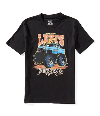 Levi's® Big Boys Short Sleeve Monster Truck T-Shirt