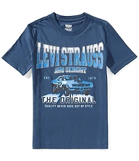 Levi's® Big Boys Short Sleeve Muscle Car Graphic T-Shirt