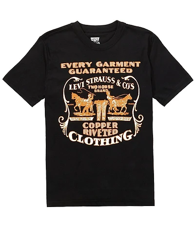 Levi's® Big Boys Short-Sleeve Saddle T-Shirt