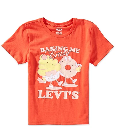 Levi's® Big Girls Short Sleeve Bakery T-Shirt
