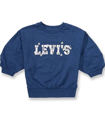 Levi's Big Girls Short Sleeve Cinched Sleeve Top