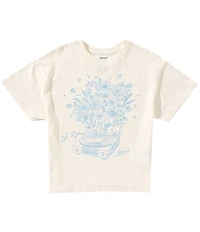 Levi's Big Girls Short Sleeve Let It Grow Oversize Tee
