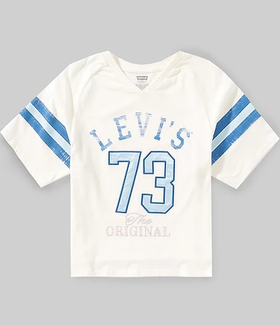 Levi's Big Girls Short Sleeve Vintage Sport Oversized Tee