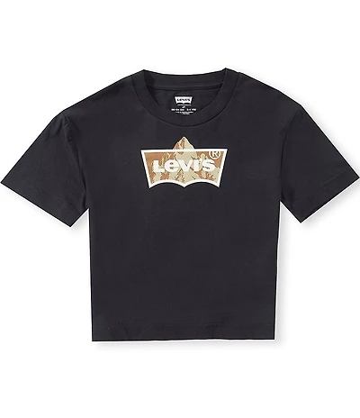 Levi's Little Boys Batwing Short Sleeve Mountain Peak Tee