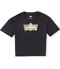 Levi's Little Boys Batwing Short Sleeve Mountain Peak Tee