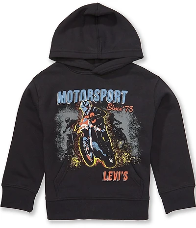 Levi's Little Boys Long Sleeve Dirt Bike Hoodie