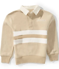 Levi's Little Boys Long Sleeve Striped Rugby Sweatshirt