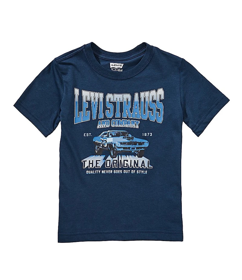 Levi's® Little Boys Short Sleeve Muscle Car Graphic T-Shirt
