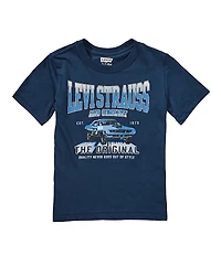 Levi's® Little Boys Short Sleeve Muscle Car Graphic T-Shirt