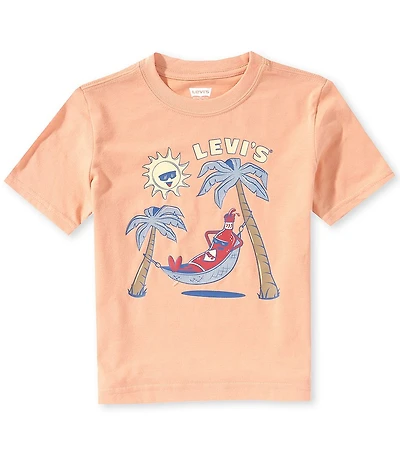Levi's® Little Boys Short Sleeve Relaxing Hot Sauce Tee