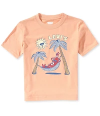 Levi's® Little Boys Short Sleeve Relaxing Hot Sauce Tee