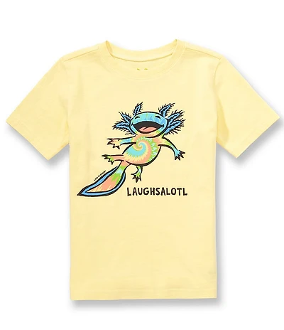 Life is Good Big Boys Short Sleeve Laughsalotl Crusher T-Shirt