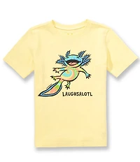 Life is Good Big Boys Short Sleeve Laughsalotl Crusher T-Shirt