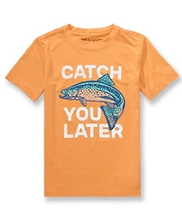 Life is Good Big Boys Short-Sleeve Sun Crusher UPF T-Shirt