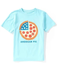Life is Good Big Boys Short Sleeves American Pie Crusher Tee