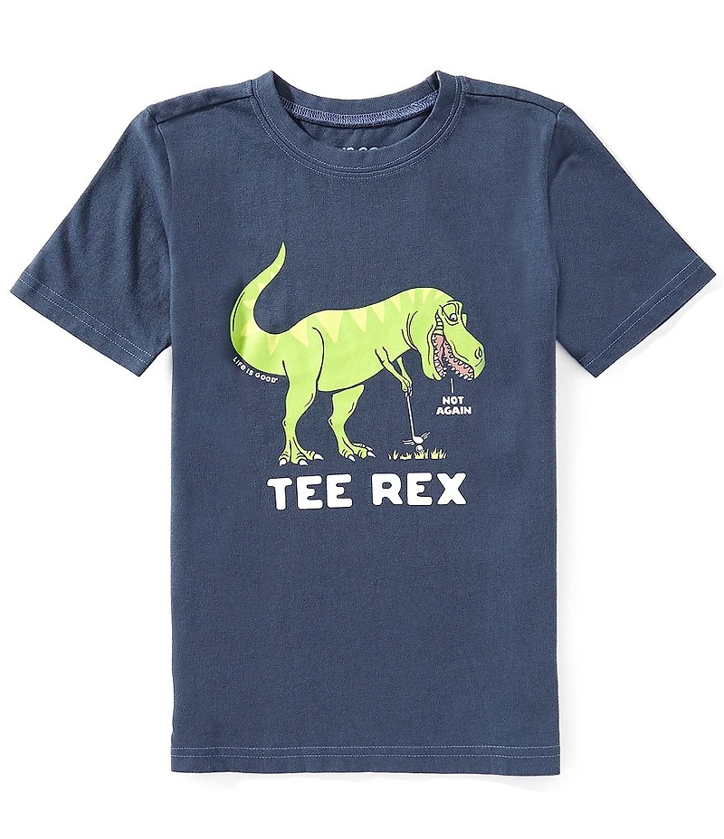 Life is Good Little/Big Boys Short-Sleeve Tee-Rex T-Shirt