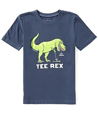 Life is Good Little/Big Boys Short-Sleeve Tee-Rex T-Shirt