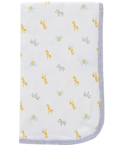 Little Me Baby Boys Cotton Safari Blanket