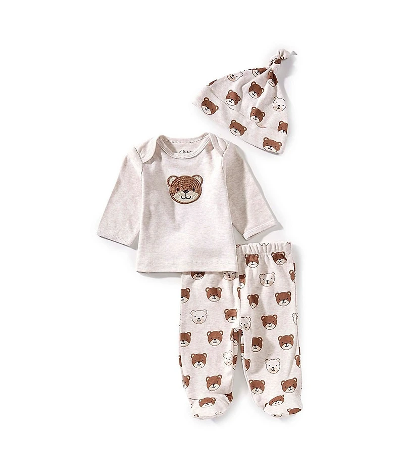 Little Me Baby Boys Lap-Shoulder Cute Bear Playset
