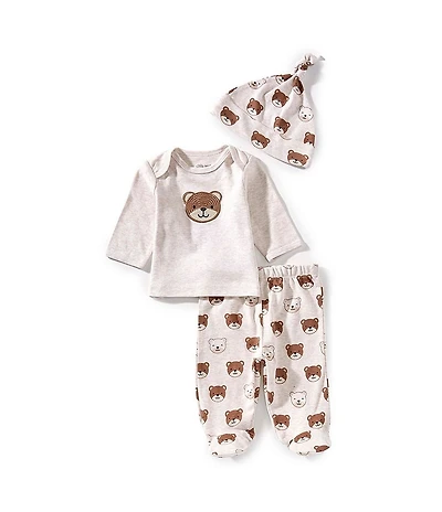Little Me Baby Boys Lap-Shoulder Cute Bear Playset