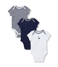 Little Me Baby Boys Sailboat 3-Pack Bodysuits