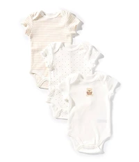 Little Me Baby Gentle Bear Bodysuit 3-Pack