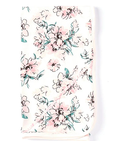 Little Me Baby Girls Dream Floral Receiving Blanket