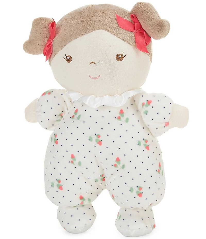 Little Me Baby Girls Floral Plush Doll