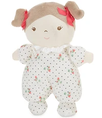 Little Me Baby Girls Floral Plush Doll