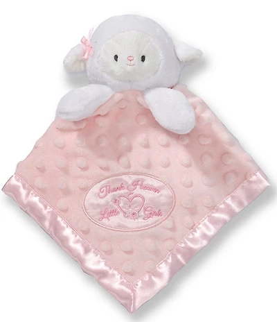 Little Me Baby Girls Lamb Plush Blanket